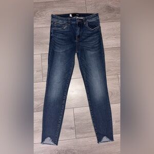 Kut From The Kloth Connie High Rise Ankle Skinny Size 4 Medium Wash